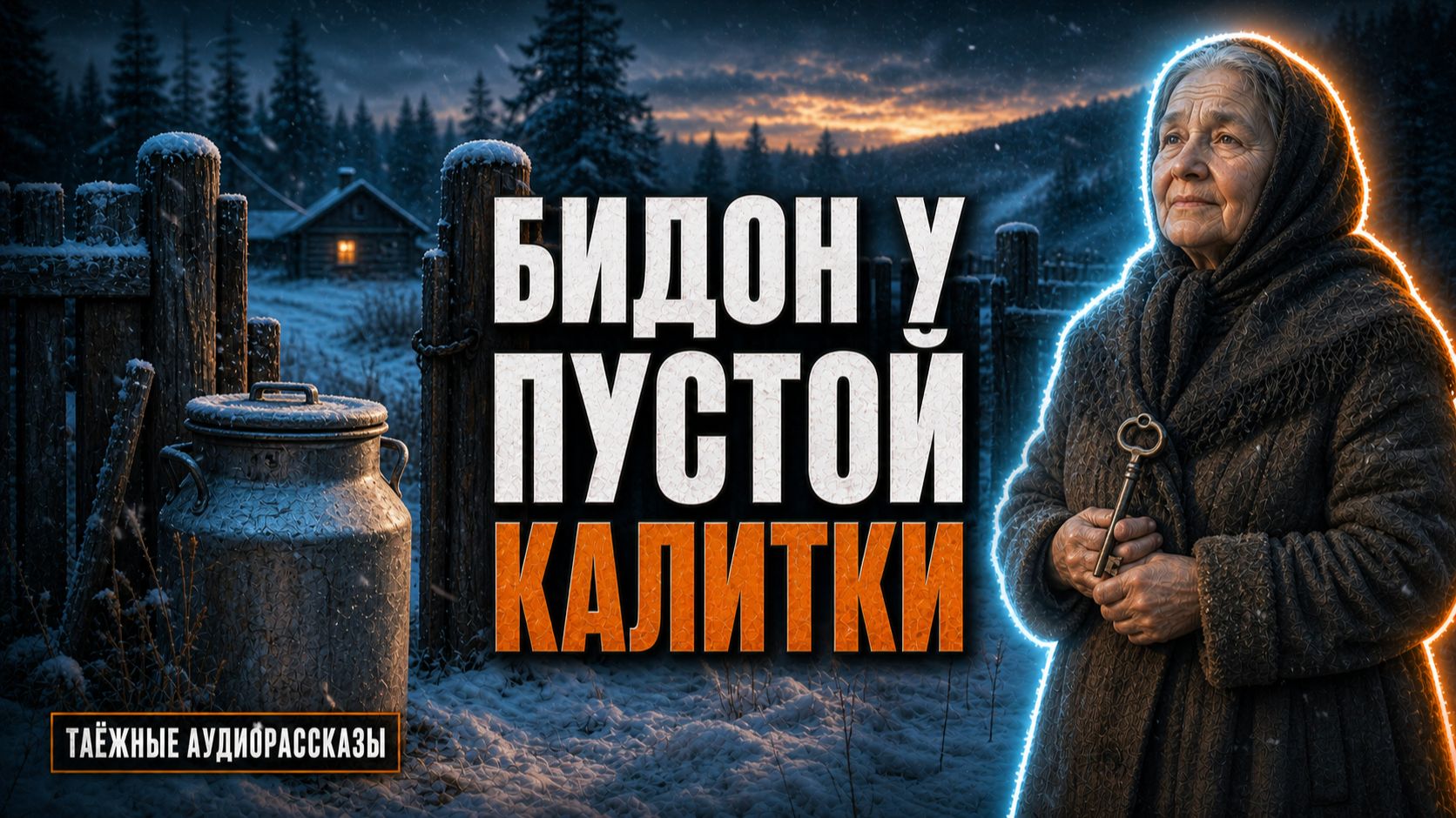 БИДОН У ПУСТОЙ КАЛИТКИ АУДИОРАССКАЗ