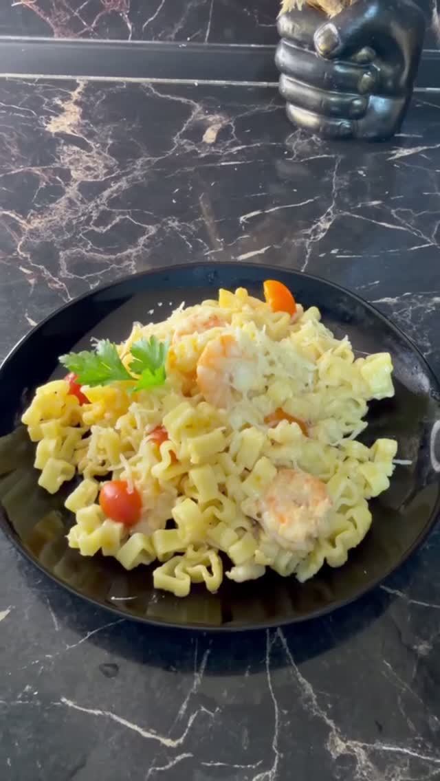 Паста с креветками