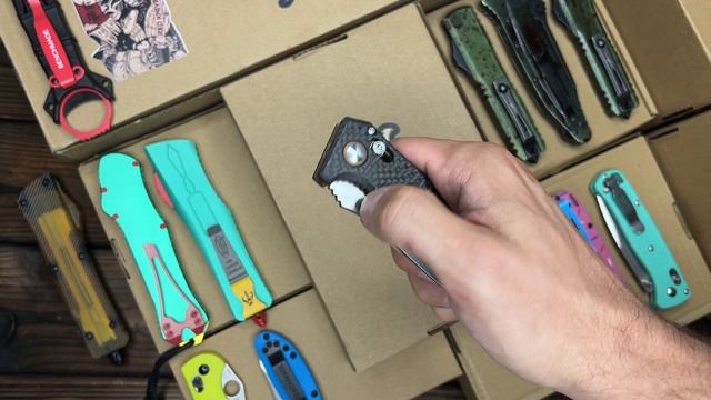 Нож реплика Benchmade Mini Adamas V.2026 Carbon A+++ - обзор