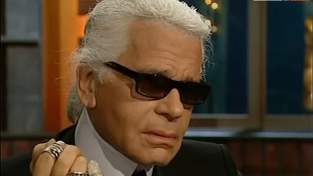 LAGERFELD Bei BECKMANN Interview 2004 73 Min