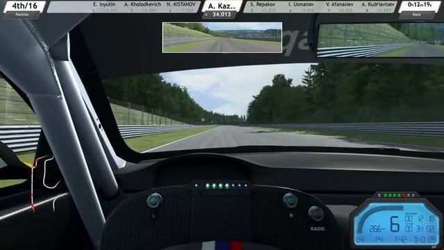 ? RaceRoom Racing Experience. Фан-гонка GT2/GT3 @ Spa Francorchamps - LIVE