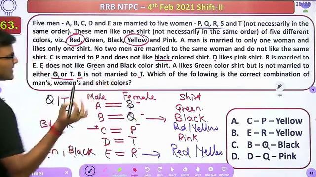 Seating Arrangement And Puzzle | Reasoning | RRC Group D 2022 | Akash Chaturvedi | Wifistudy