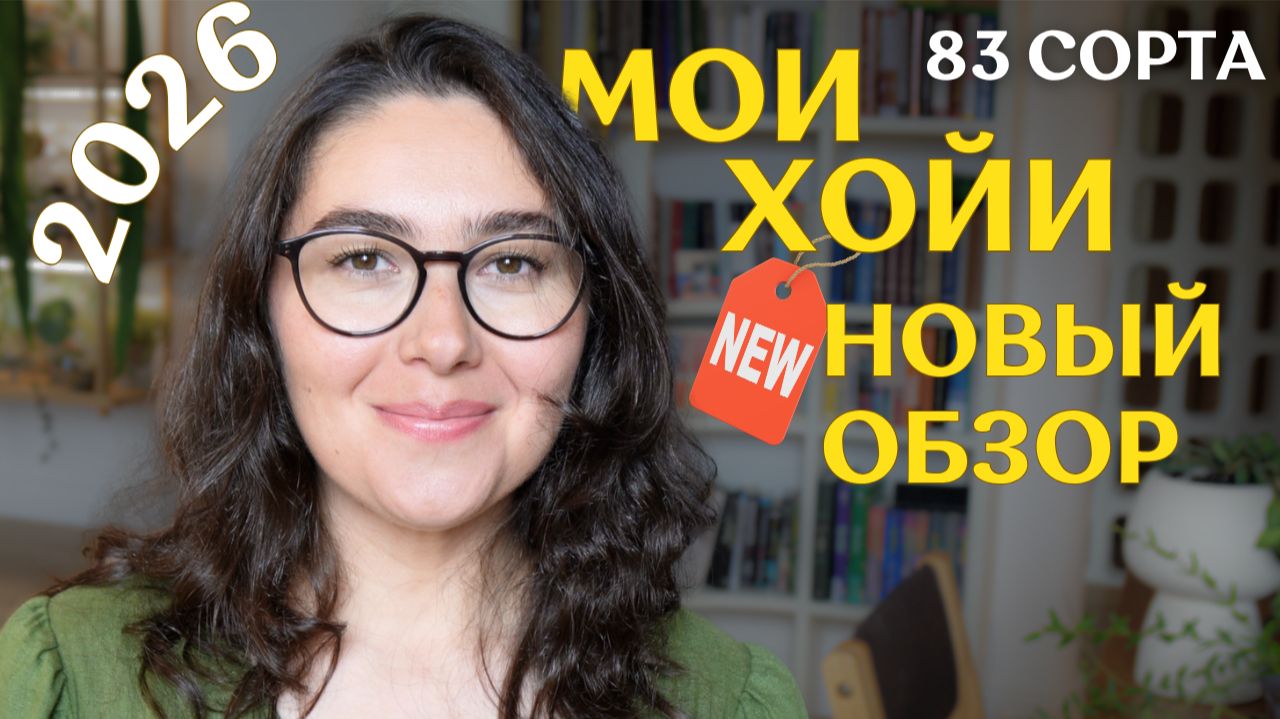 ХОЙИ 2026: обзор 83 СОРТОВ | лакунозы, УНДУЛАТЫ, каудаты, КЛЕМЕНСИОРУМЫ, мелколистные и другие