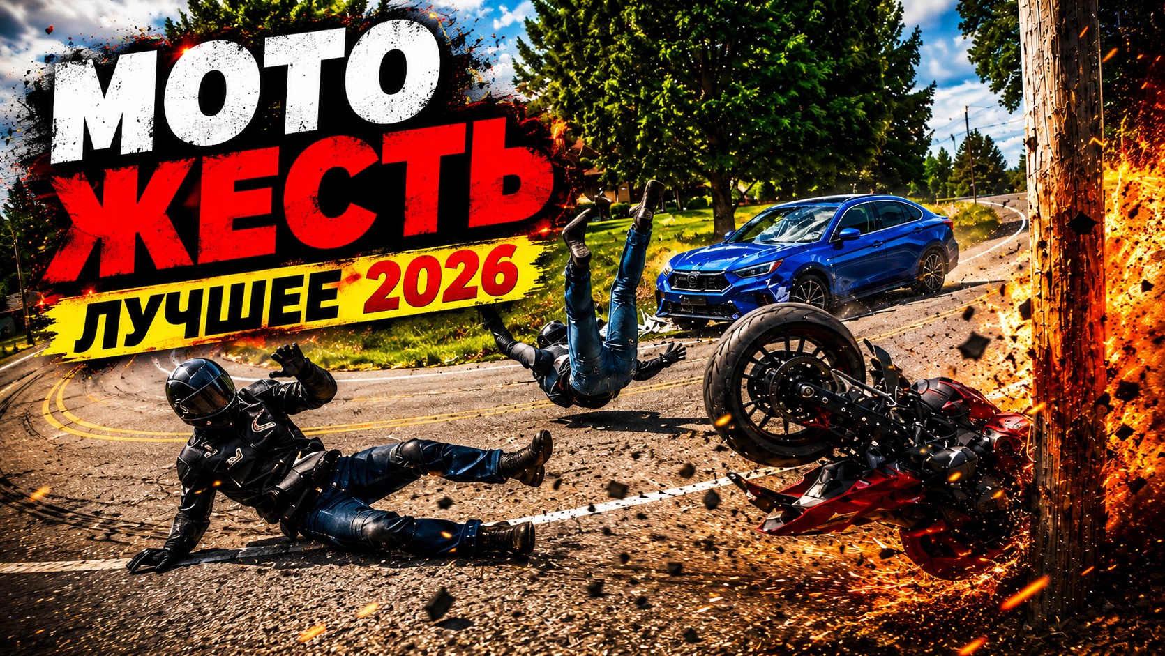 Мото Жесть. Лучшее за лето 2026