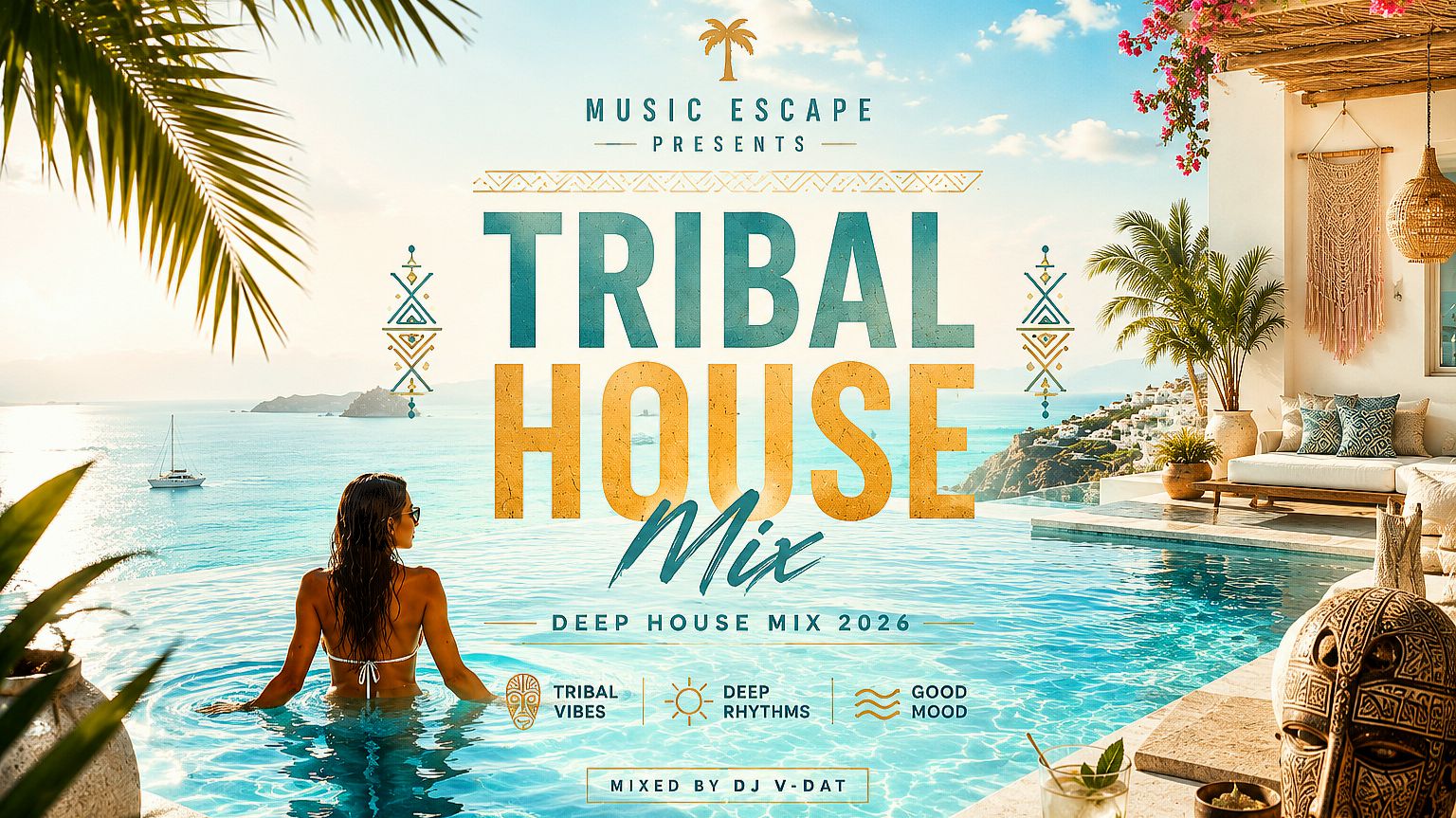 Tribal House Mix 2026 | Deep House & Summer Vibes | DJ V-Dat | Music Escape