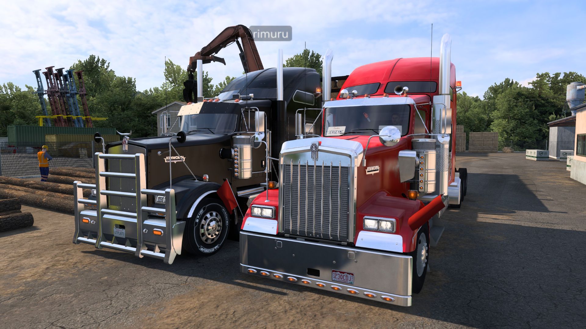American truck Simulator! SergeyMC74