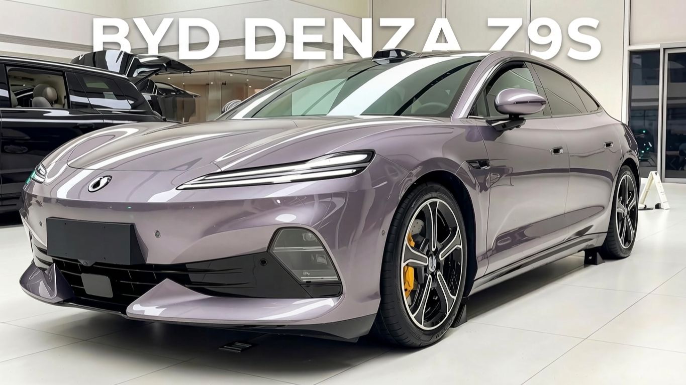 BYD DENZA Z9S 2026 года электроседан мощностью 1200 л.с. Обзор автомобилей.