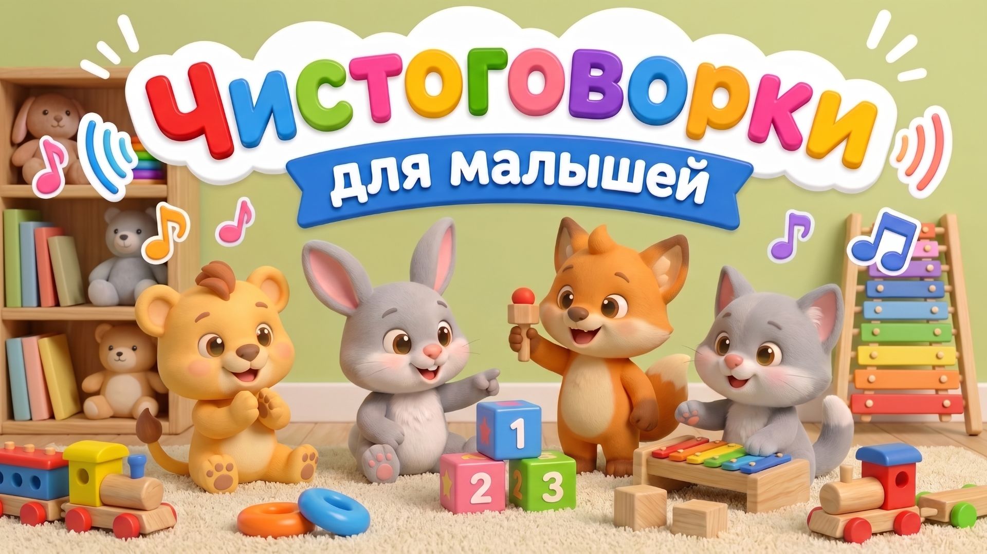 ЗАПУСК РЕЧИ: Звуки Л и Р! Чистоговорки для малышей | Мультик для малышей