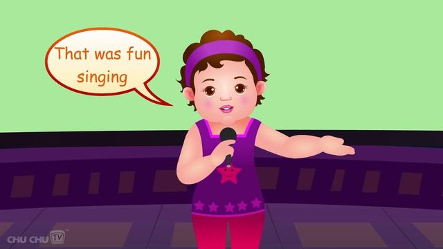 Chubby Cheeks, Dimple Chin - Nursery Rhymes Karaoke Songs For Children | ChuChu TV Rock 'n' Roll