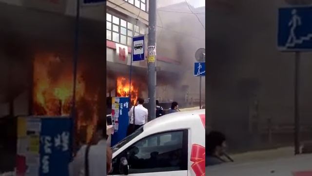 Пожар на Курской