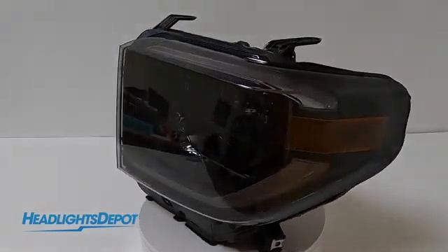 PERDE LED Headlight Black Housing With Performance Lens Fits Toyota Tundra