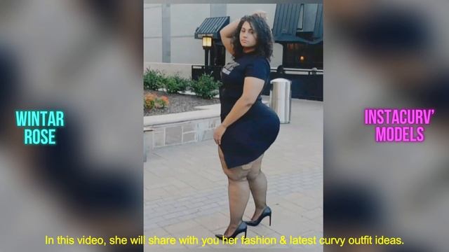 Wintar Rose - Curvy Model: Facts, Wiki, Outfits 2022.