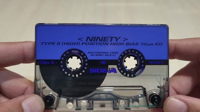 АУДИОКАССЕТА SONY CDix II 1997! ТЯЖЁЛАЯ АРТИЛЛЕРИЯ!