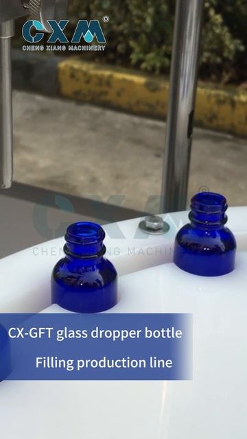 Высшая точность и защита стекла: Линия розлива CX-GFT для флаконов с капельницей