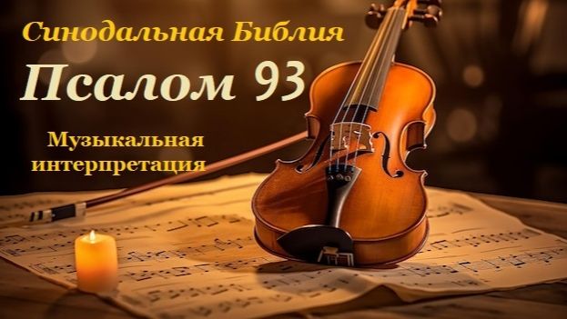 Библия. Псалом 93 в музыкальном оформлении.