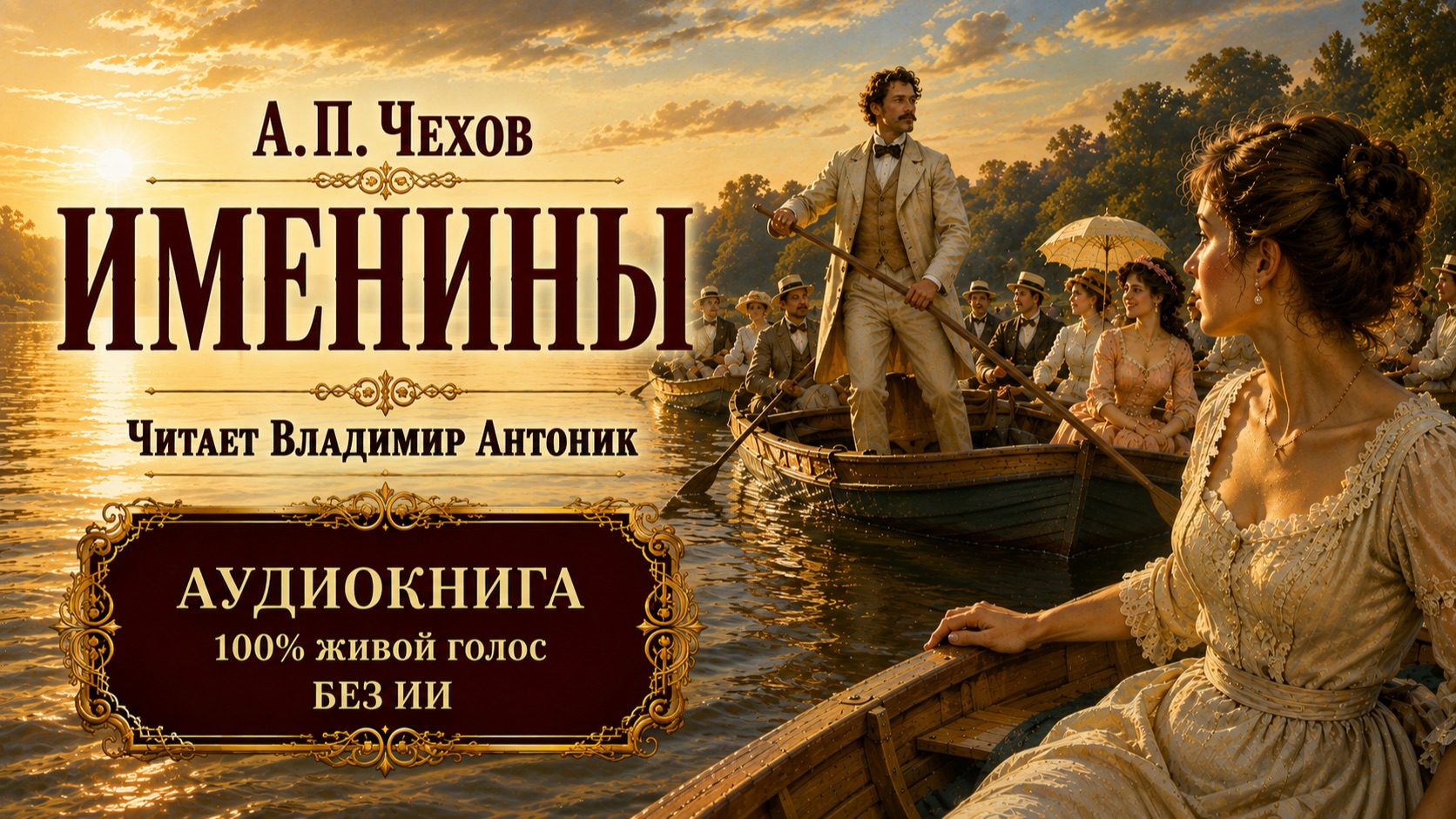 «Именины». А.П. Чехов. Аудиокнига. Читает Владимир Антоник