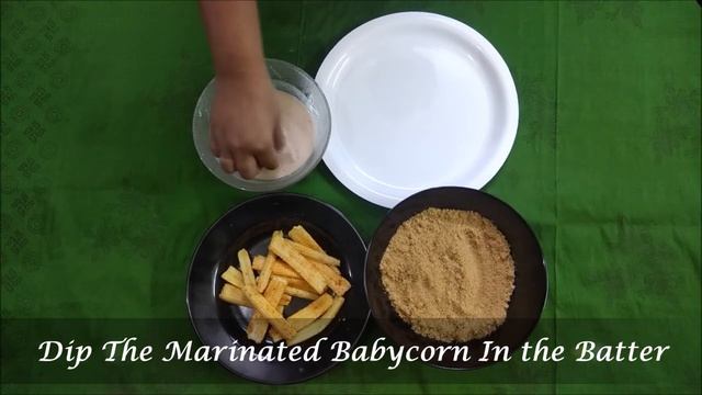 Babycorn Fried Sticks By Sindhuja Sridhar