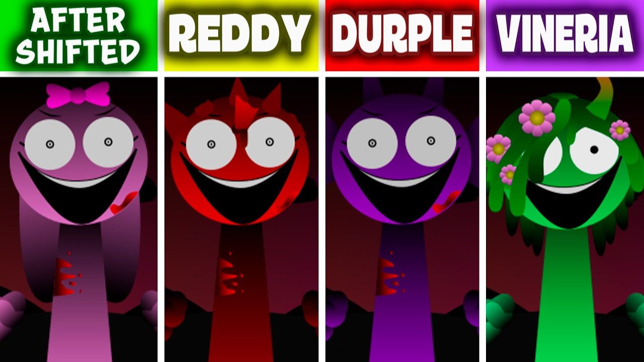 INCREDIBOX SPRUNKI: SHIFTED 🔄 С RADDY 🎤, DURPLE 💜, VINERIA 🌿! ⚡🌀