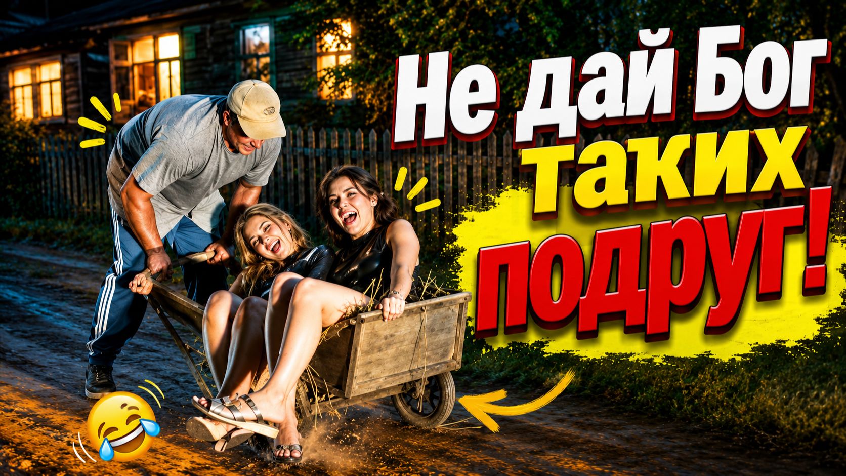 90-ые. Девочки отметили выпускной и вернулись домой НА ТАЧКЕ 😅 Комедия "Деревенские тоже плачут"