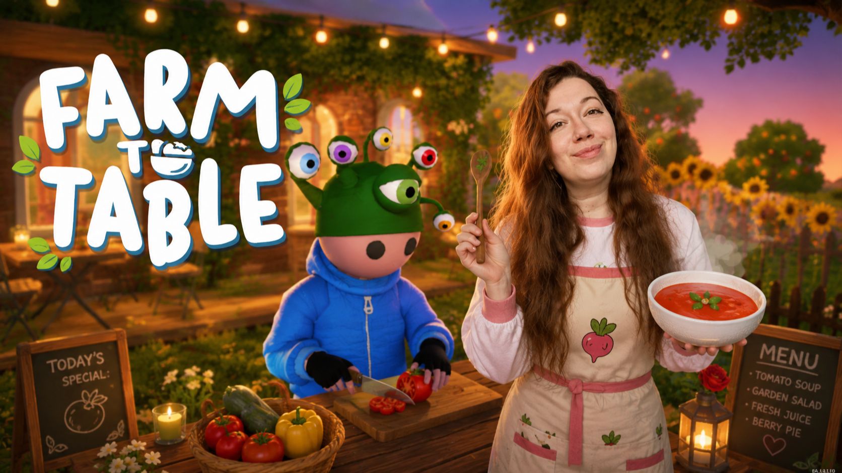 ОТКРЫЛА КАФЕ НА ОСТРОВЕ ► FarmToTable