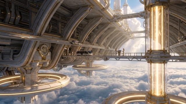 Heaven In The Future _ A Sci-Fi World Above The Clouds_1080p