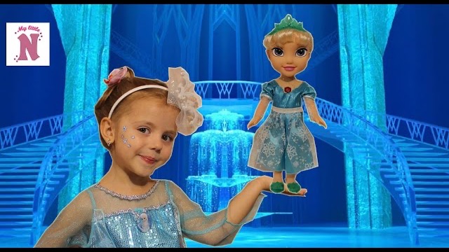 Куклы FROZEN Принцесса ЭЛЬЗА Распаковка игрушки Волшебство и магия Disney FROZEN Elsa Doll
