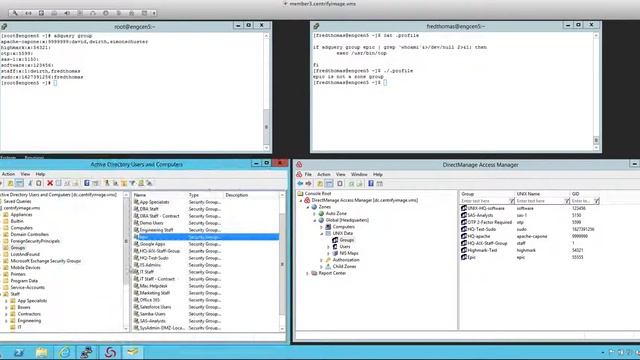 Using .profile/.bashrc And Centrified AD Groups For Startup Program Execution