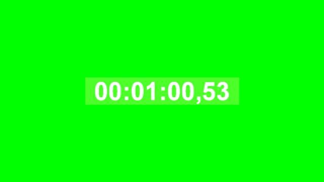 секундомер 2 минуты со звуком зеленый фон \ Stopwatch 2 Minutes With Sound Green Background