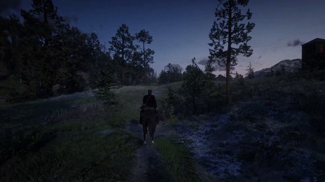 RDR2 Scenic Third Person Horse Ride Around The Map | Relaxing Video Game Ambience & Music