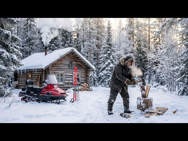 Зимняя Рыбалка 2027 Тайга ИЗБА Ловля ХАРИУСА Ловля Тайменя Тайга Сибирь 1704 2026 Охота