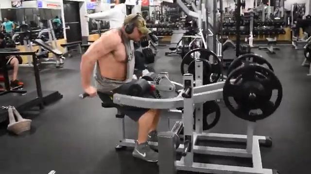 Seated Dip Machine Exercise