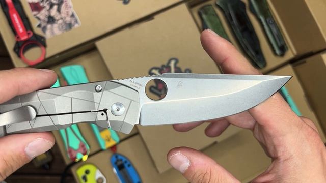 Нож реплика Spyderco Nirvana V.2026 STONEWASH - обзор!