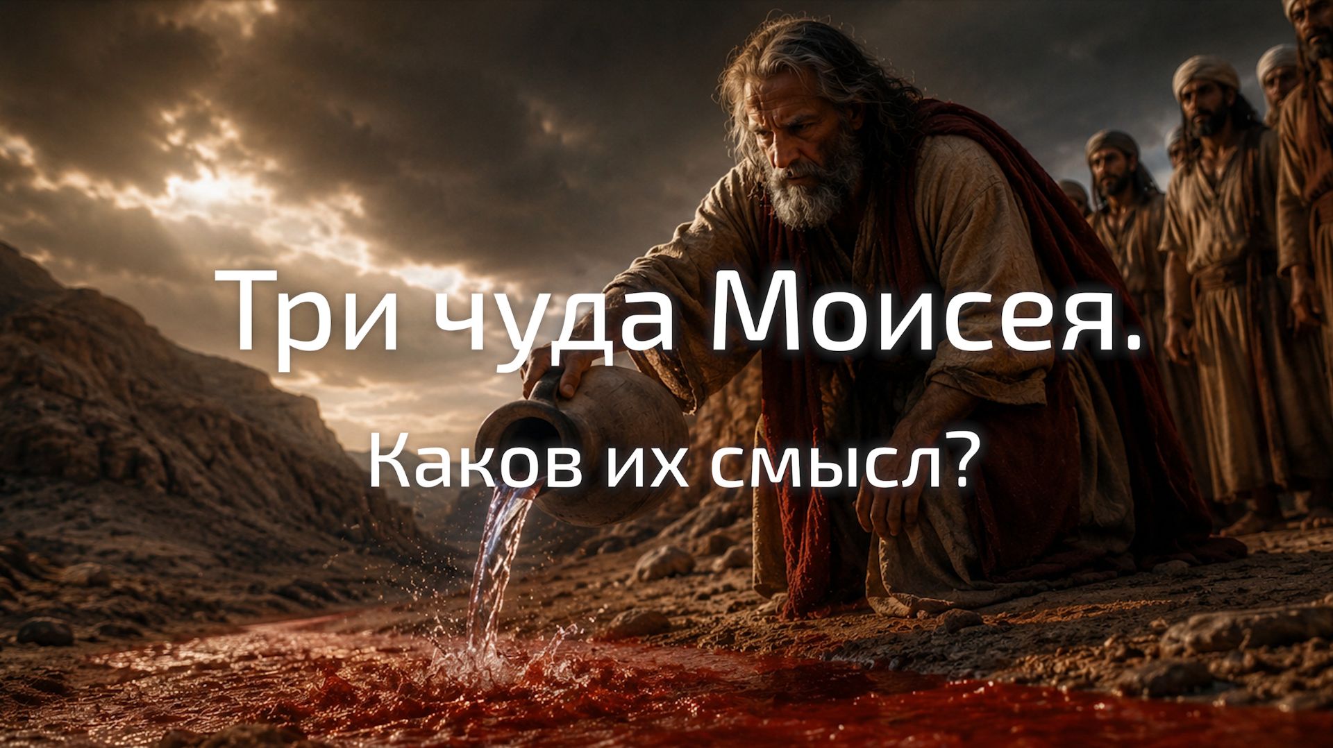 Три чуда Моисея. Каков их смысл? РЖЯ
