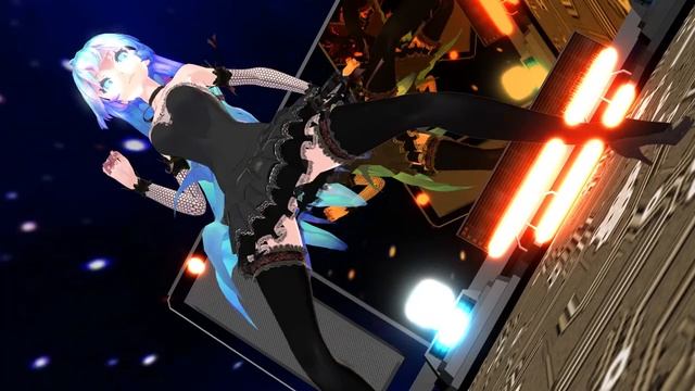 MMD Elect Motion Ver 1.0 , Tda Miku Crazy, Tda Neru Crazy «Вокалоиды»