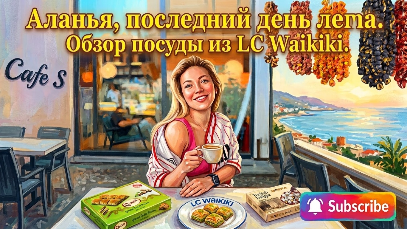 Аланья 2026: что купить? 🛍️LC Waikiki Home, English Home и кафе S