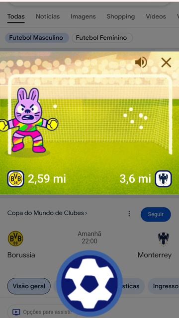 Copa do Mundo de Clubes Jogo Google
