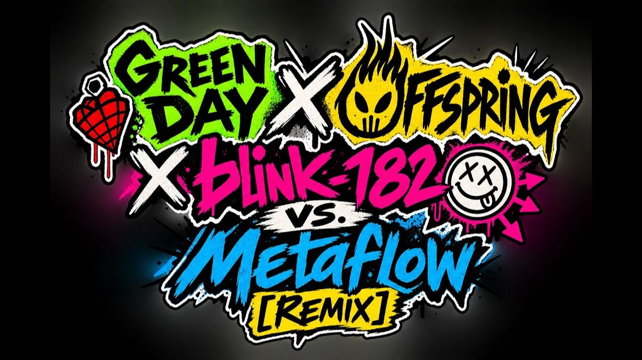 Skate Punk Legends – Blink-182, The Offspring & Green Day Inspired Punk Rock Remix [90s, 2000s]