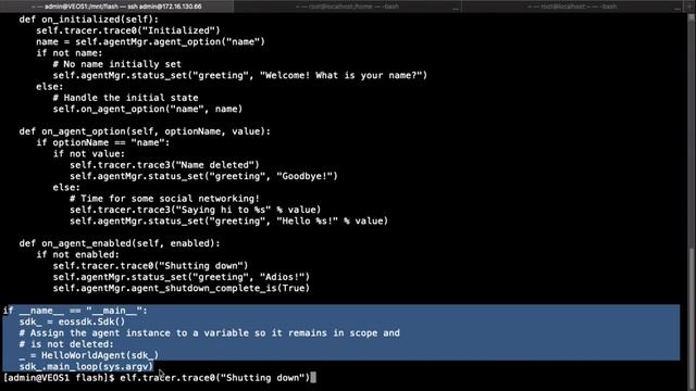 Arista EOS SDK Fundamentals