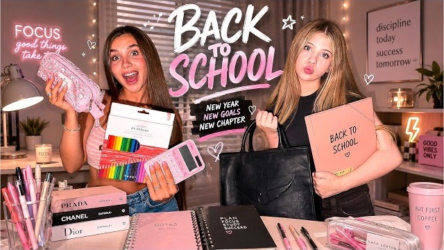 BACK TO SCHOOL 🎒 ДИАНА СОБИРАЕТ ДАНУ В ШКОЛУ! 📚✨ ЛЕДИ ДИАНА