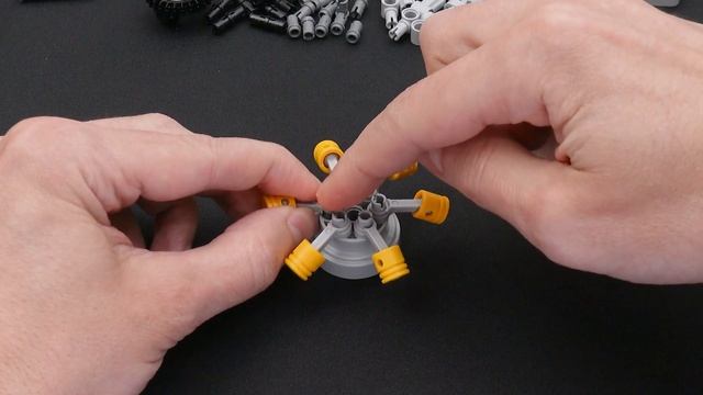 Строим и тестируем двигатели Lego: W16, Napier Deltic, ротационный, аксиальный, V8 с квадратными пор