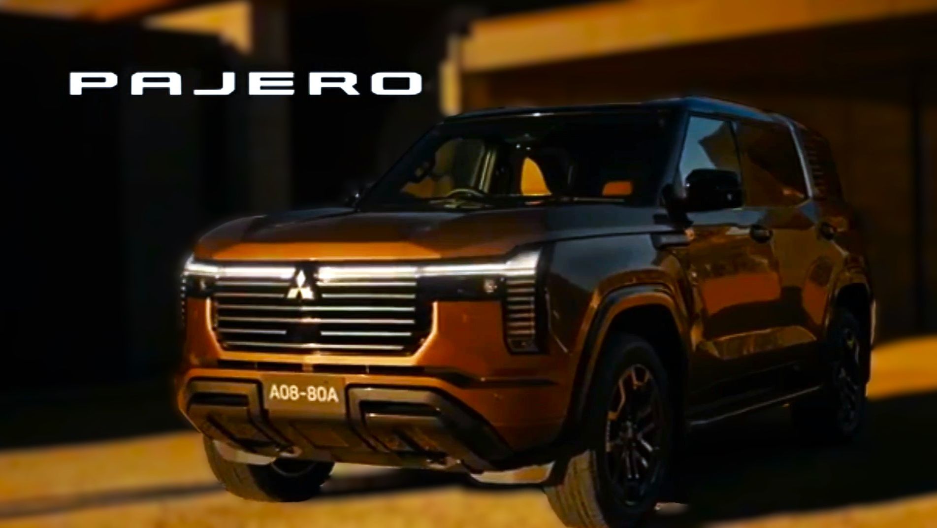 Новый внедорожник Mitsubishi Pajero Cross Country 2027
