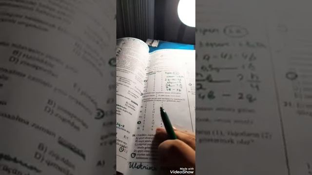 Yosunlar-test Toplusu-test Izahi