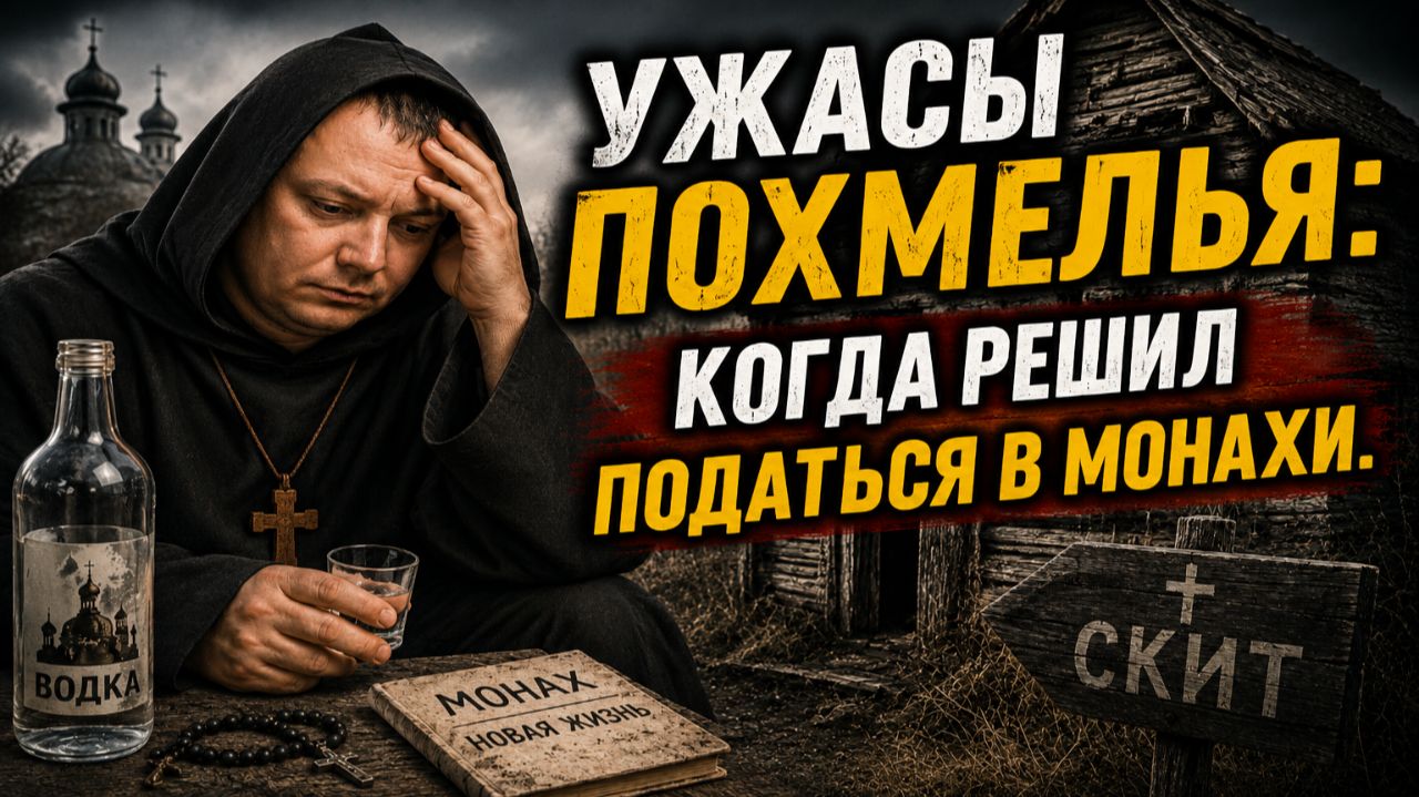Ужасы похмелья: Когда решил податься в монахи