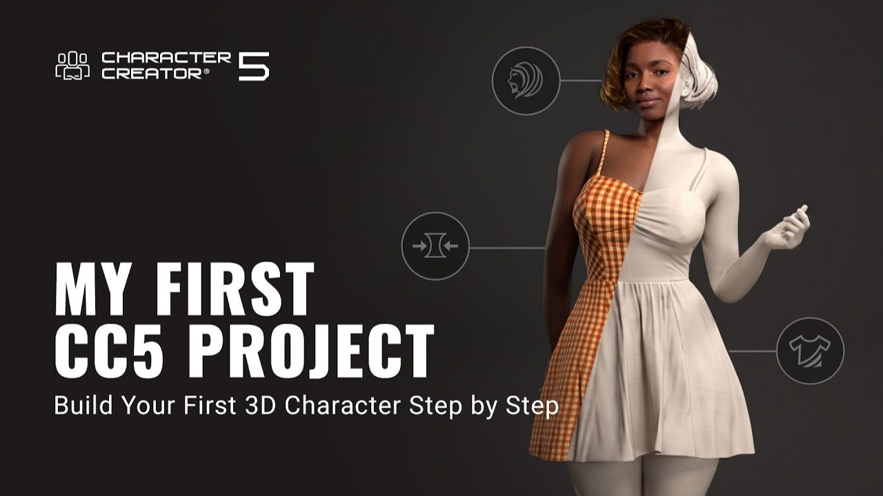 Твой первый персонаж за 12 минут: Быстрый старт в Character Creator 5 с нуля!