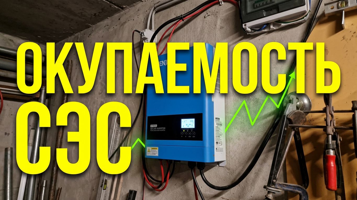 Как я считаю окупаемость моей СЭС