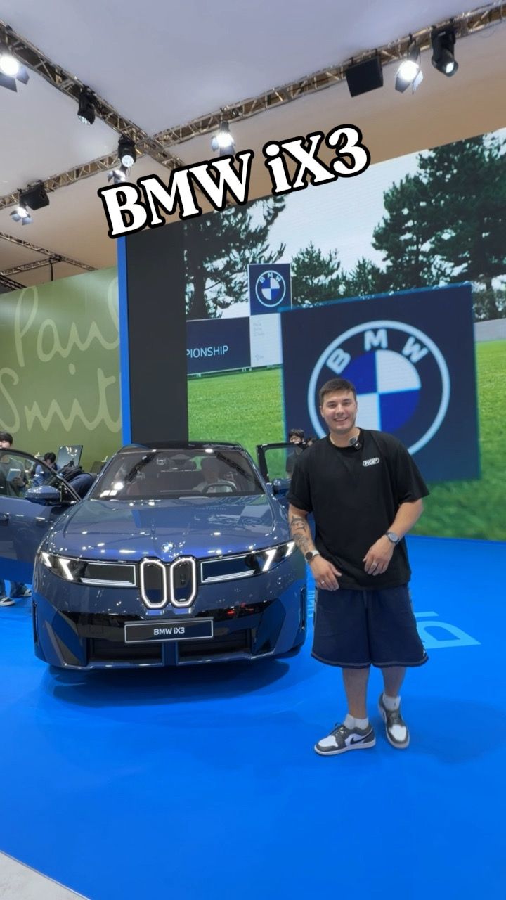 Новый BMW IX3 уже в Корее!