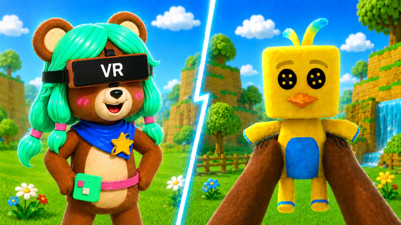 😱СУПЕР МИШКА, НО Я ИГРАЮ ОТ ПЕРВОГО ЛИЦА В ИГРЕ SUPER BEAR ADVENTURE