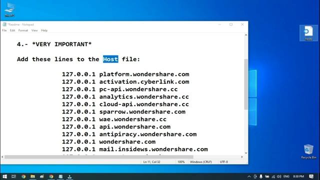How To Update Information Hosts File In Win 7/8/10
