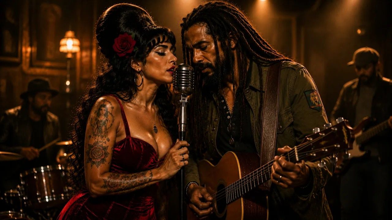Amy Winehouse & Damian Marley Style 🌙 Slow Reggae Blues For The Soul