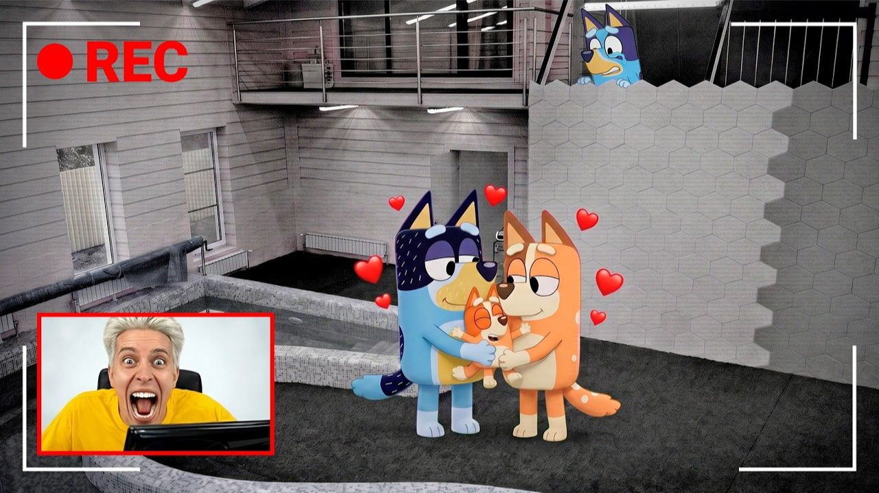 BLUEY У МЕНЯ ДОМА в Реальной Жизни!  Скрытые камеры